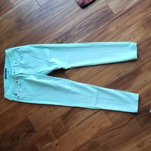 Big Star Remy Low Rise Fit Suze 29 Mint Green